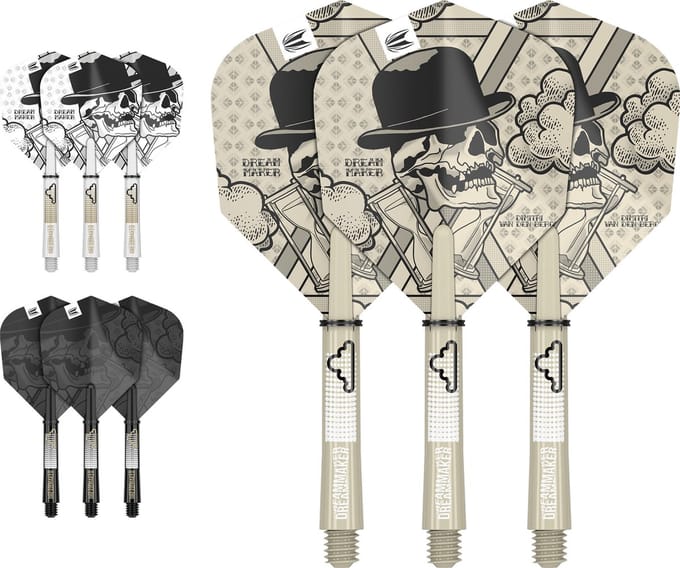 Target Dimitri van den Bergh Ink Flight Shaft Kit - Dart Flights