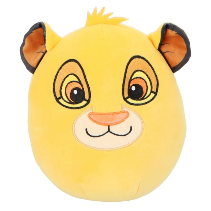 Lion King Squishy 32 cm - Knuffel - Zachte stof - Geel