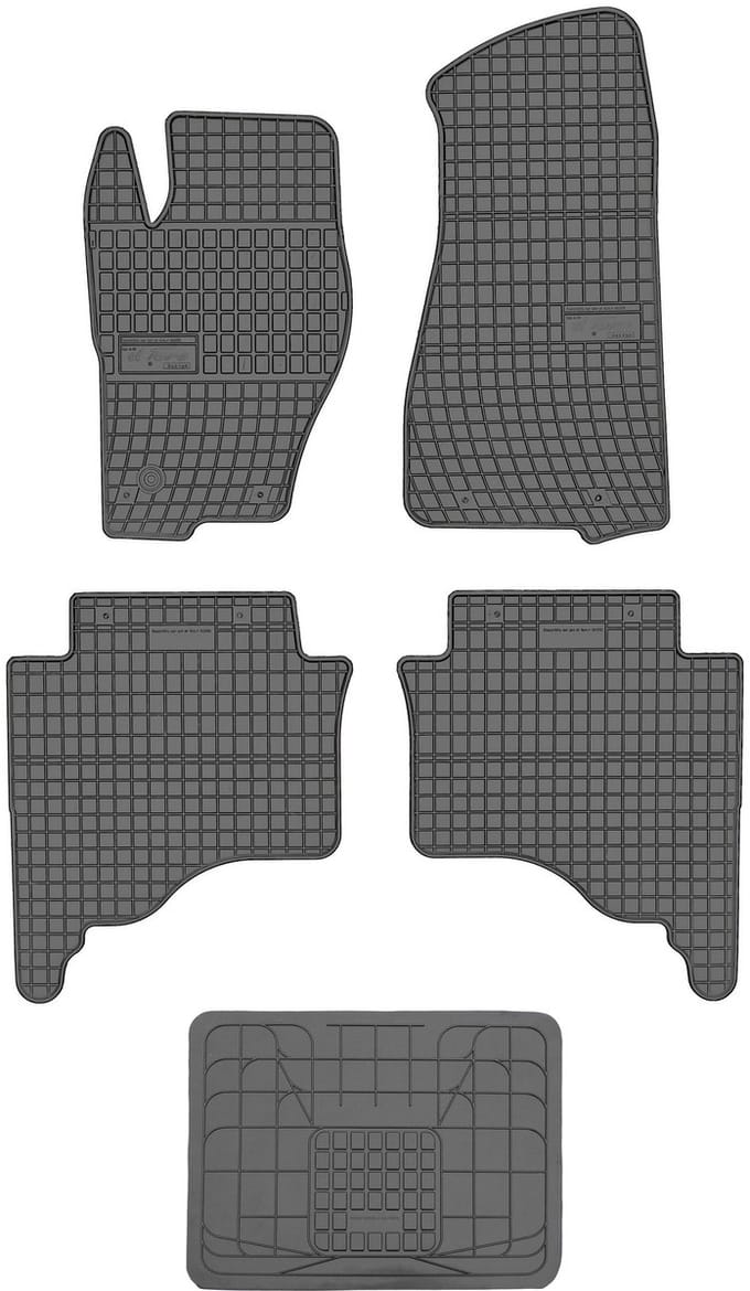 Frogum El Toro Serie - Rubber Automatten - 2004-2010 - Jeep Grand Cherokee III - Zwart