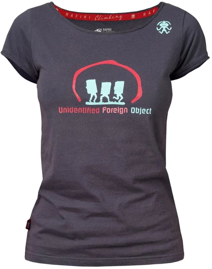 Rafiki Jay T-shirt Met Korte Mouwen Grijs 32 Vrouw