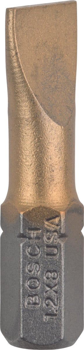 Bosch - Bit Max Grip S 1,2x8,0, 25 mm - 3 stuks