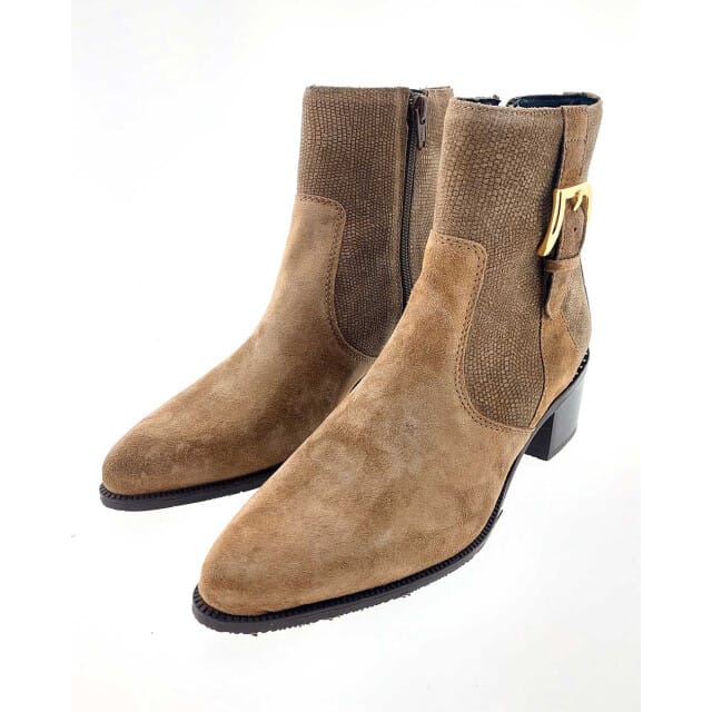 Floris van Bommel - EVI 05.00 - Laarsjes - Kleur: Taupe - Maat: 37