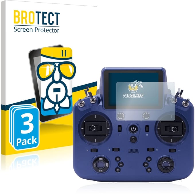 Screenprotector 3 Stuks voor FrSky Tandem X18 Beschermglas transparant
