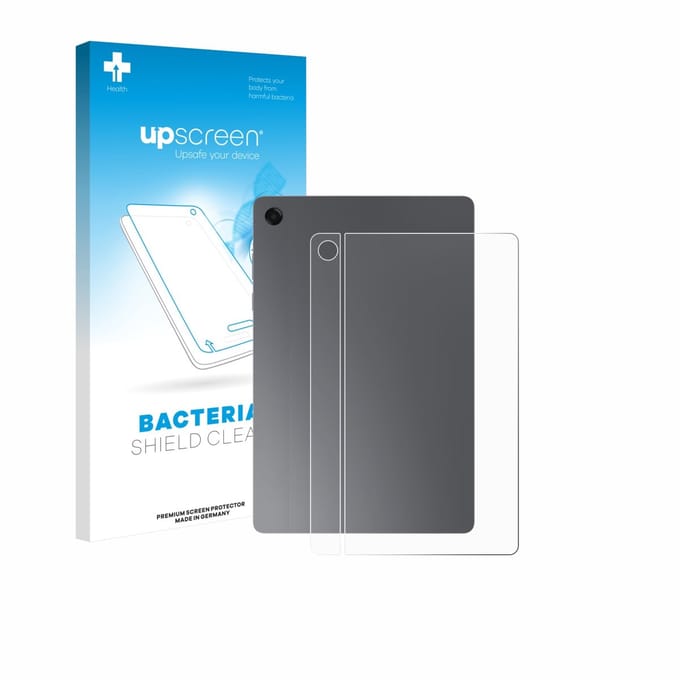 upscreen - Screenprotector voor Samsung Galaxy Tab A11 Plus 5G 11" (Achterkant) - Folie Beschermfolie transparant antibacterieel