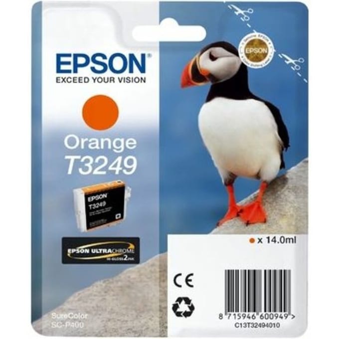 Epson T3249 inktcartridge oranje (origineel)