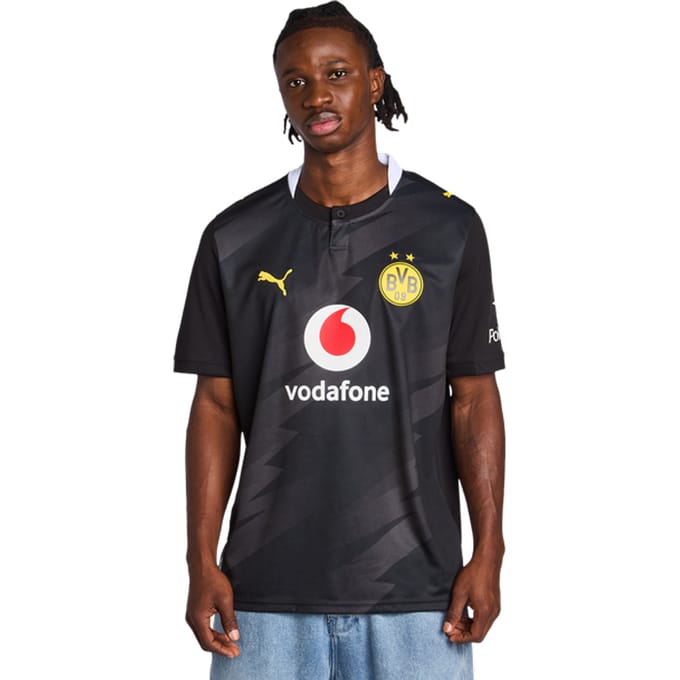 Puma Dortmund Truien/Replica's Heren - Zwart - Maat M - Poly Jersey