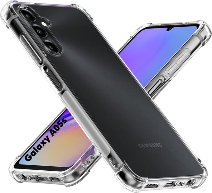 Hoesje voor Samsung Galaxy A05S backcover Shockproof siliconen Transparant