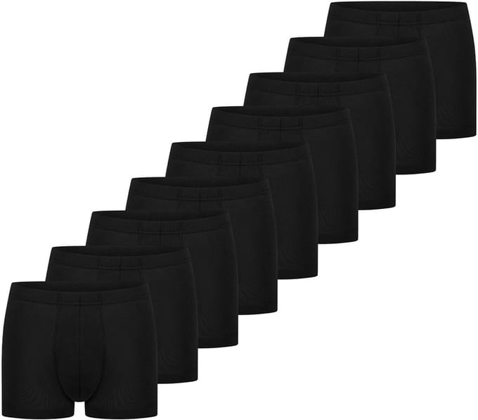 Schiesser Heren retro short / pant 9 pack 95/5 Essentials - Organic Cotton