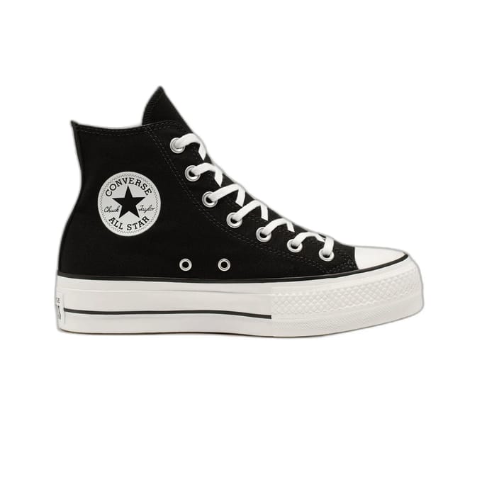 Converse Chuck Taylor All Star Platform Canvas Schoenen Zwart EU 45 Vrouw