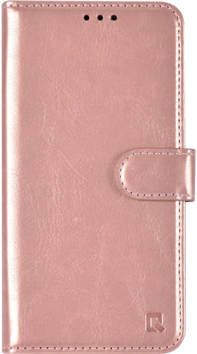 TUNIQ Back cover - iPhone 16e - Rose Gold - 3 pasjeshouders - Magneetsluiting