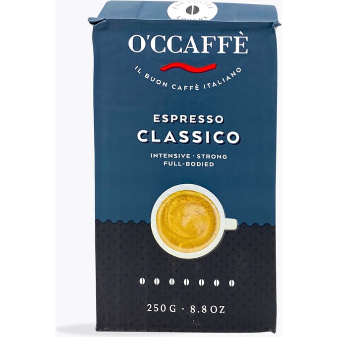 O'ccaffè Espresso Classico 250g gemalen