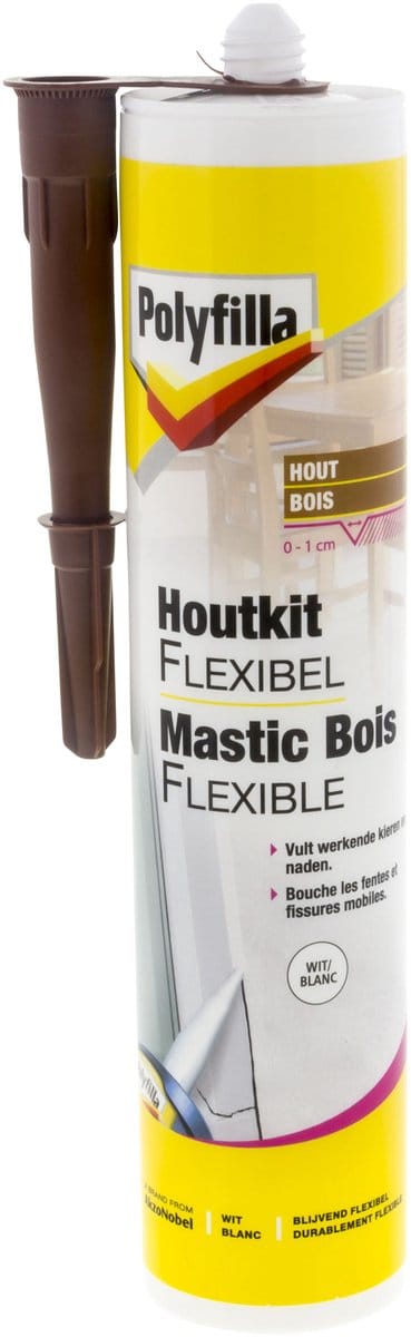 Polyfilla Houtkit Wit 300 Ml