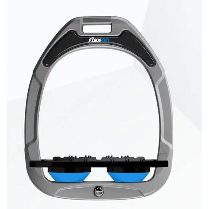 Plat Ultra Grip Aluminium/Zwart/Blauw Flex-On Green Composite