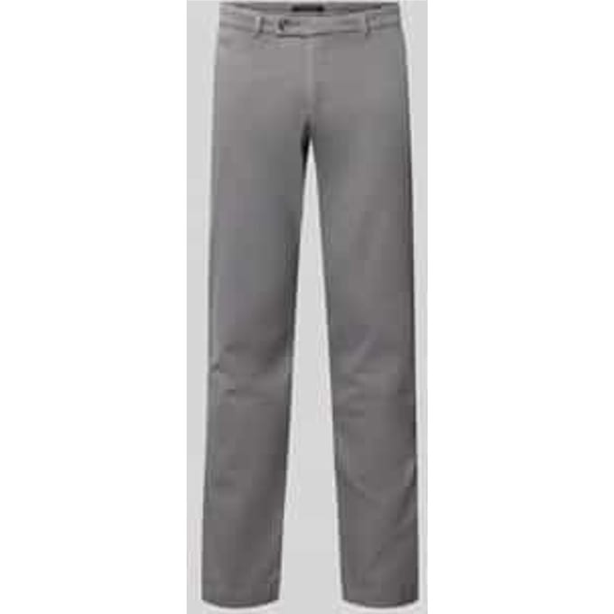 slim fit chino van katoenmix