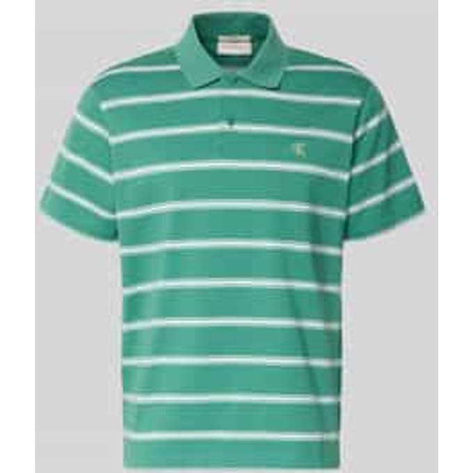 regular fit poloshirt met gestikt logo