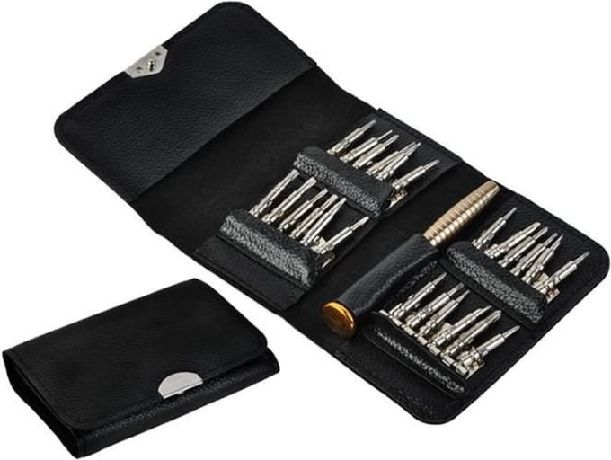 25-delige precisie schroevendraaierset | Compacte Magnetische schroevendraaiers - Torx