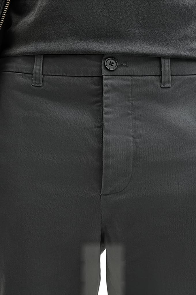 AllSaints Walde Chino Gravestone Grey Größe: W38 | Chinos Outlet | Herren | Grau