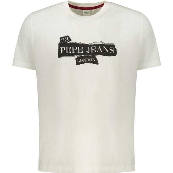 Pepe Jeans Griffin T-shirt Met Korte Mouwen Wit M Man