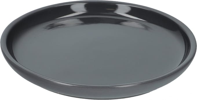 Ontbijtbord, Keramiek, Zwart, 20 cm - Mikasa | Serenity