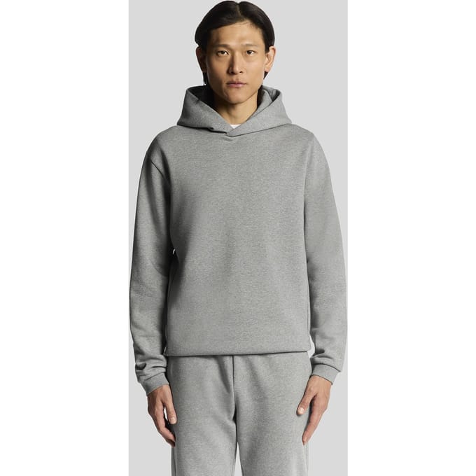 Lyle & Scott Logo Brushback Pullover Hoodie