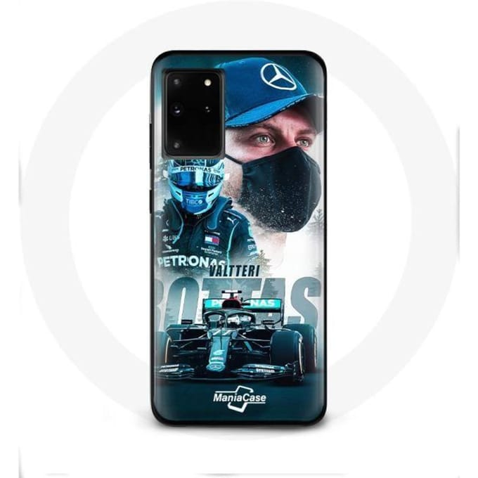 Coque - Formule 1 - Samsung Galaxy S11 Plus - Noir - Valtteri Bottas - Rigide noir