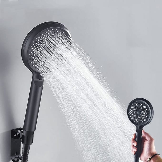 Dailygoods - Handdouche Met 3 Straalsoorten - Universele Douchekop