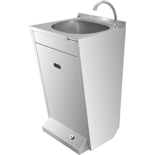 GGM Gastro Handwaschbecken - Edelstahl - mit Seifenspender Zilver