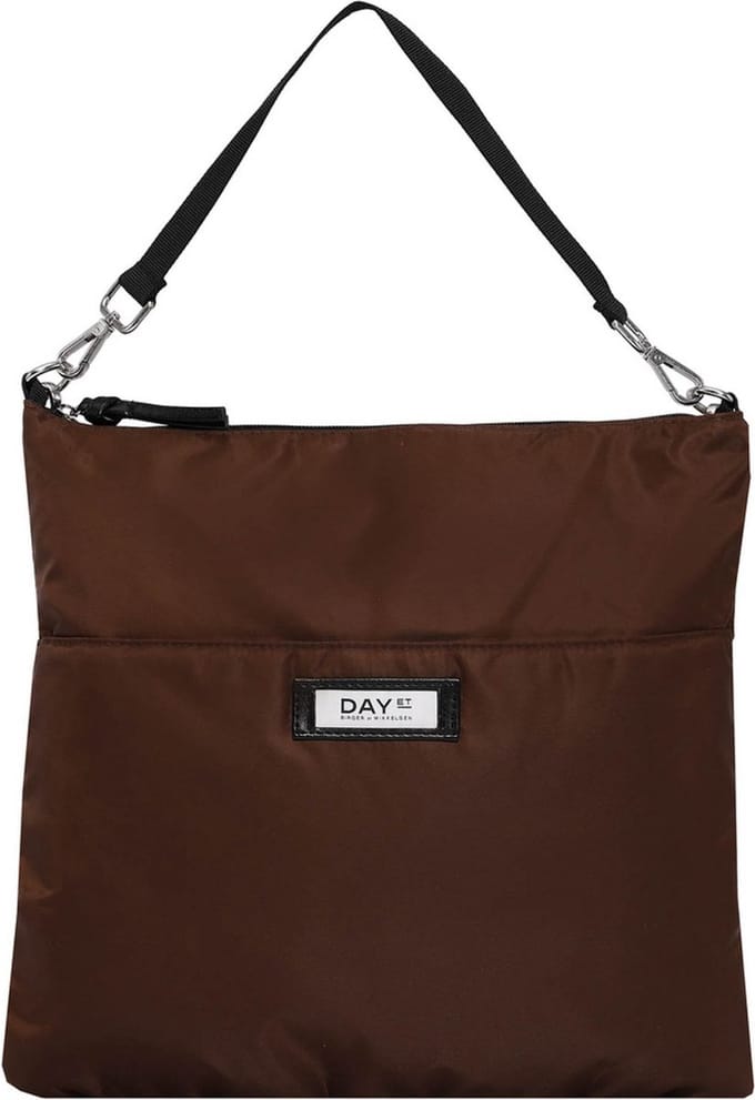DAY ET Schoudertas Handtas Gweneth Classic Hobo Potting Soil Brown Bruine