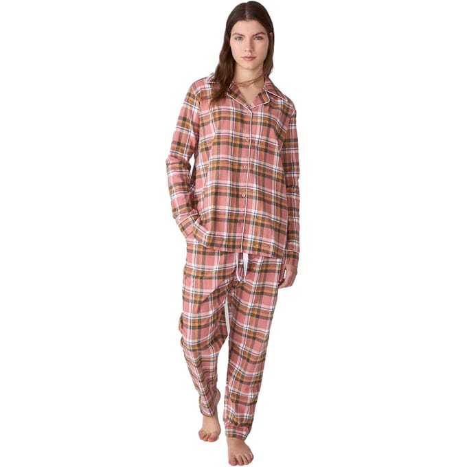 JJB3 Katoenen pyjama met lange mouwen voor dames