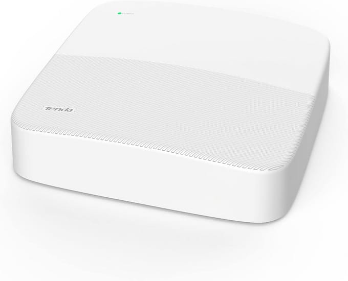 Bewakingsrecorder - Videorecorder NVR - Veilige Opslag - 4K PoE Plug and Play - 28x20x4.3cm - Zwart