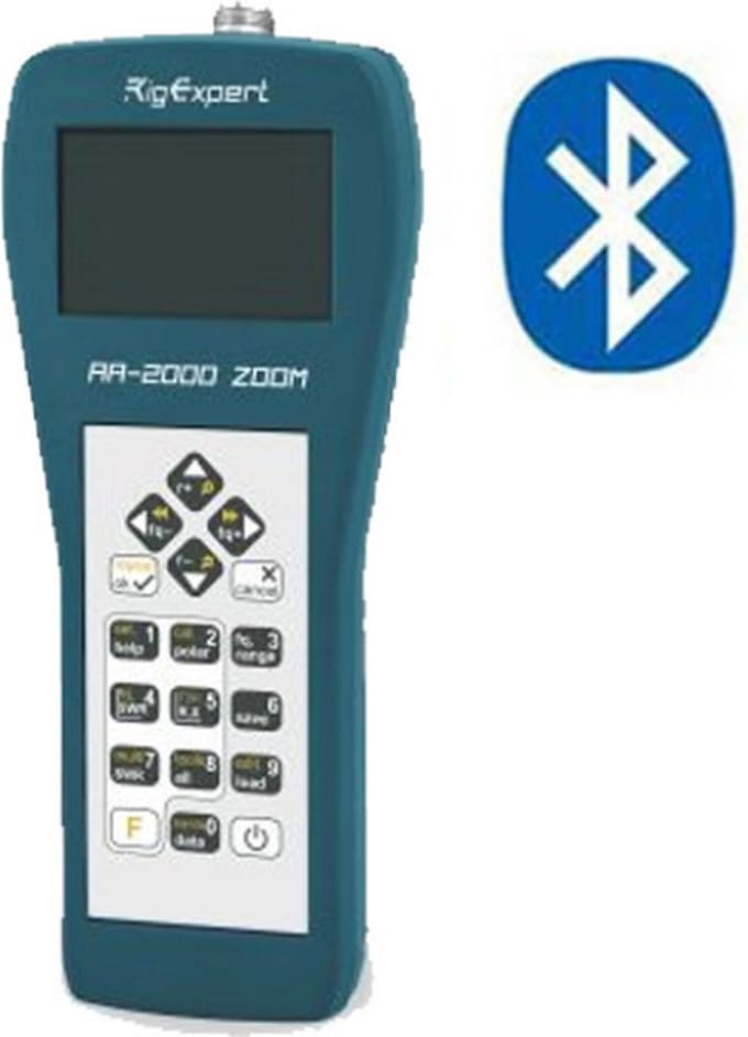 Rigexpert AA-2000 Bluetooth Zoom Antenne Analyzer 0,1-2000 Mhz