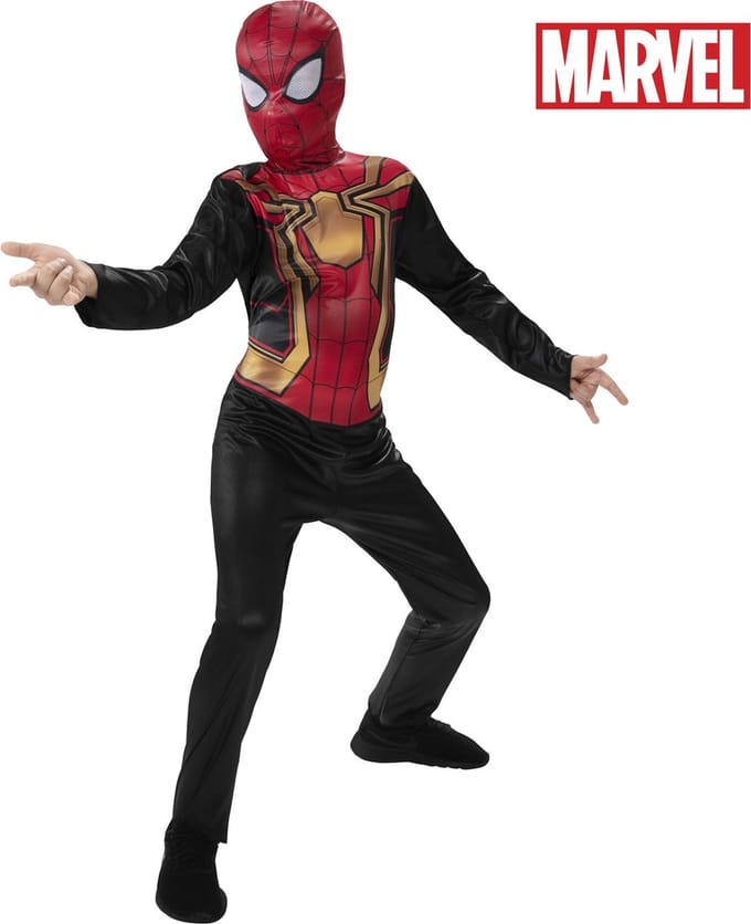 Spiderman Kostuum voor Kinderen (Marvel) maat Medium