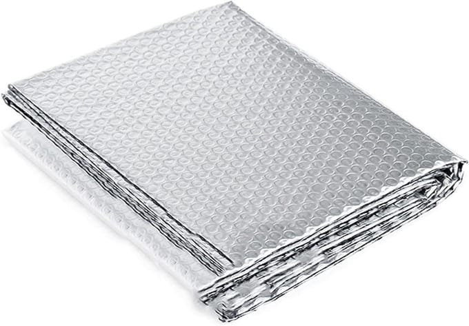 Isolatie Roll - Warmtefolie Reflecterend - Energie Besparen - Zelfklevend - Roll - Aluminium
