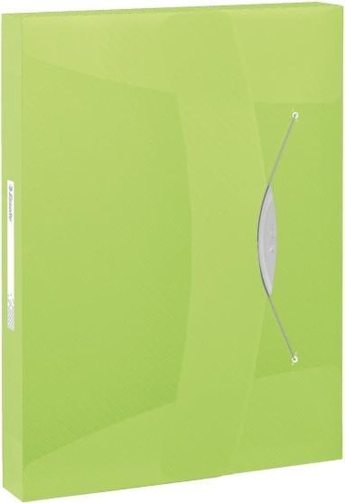Esselte VIVIDA documentenbox, transparant Groen