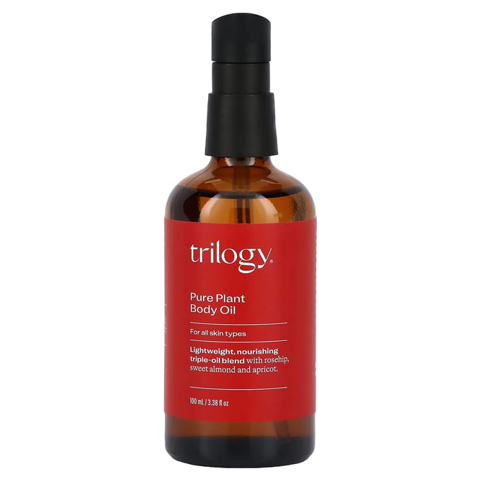 Trilogy, pure plantaardige lichaamsolie, 3,38 fl oz (100 ml) red