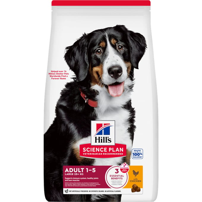 Hill's Science Plan Adult 1-5 Large met Kip  - 6 kg