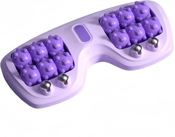 Houten Voetmassage Roller voor Ontspanning en Stressvermindering