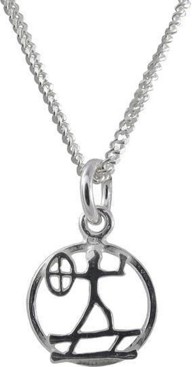 AuBor ®. Hanger. Zilver. De Sjamaan.