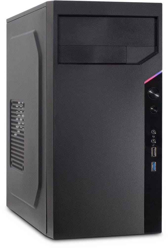 Inter-Tech IT-6505 Reto - Case - Tower - Zwart