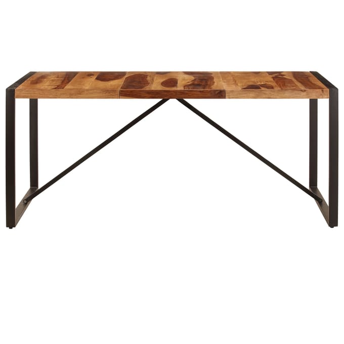 vidaXL Eettafel 180x90x75 cm massief acaciahout