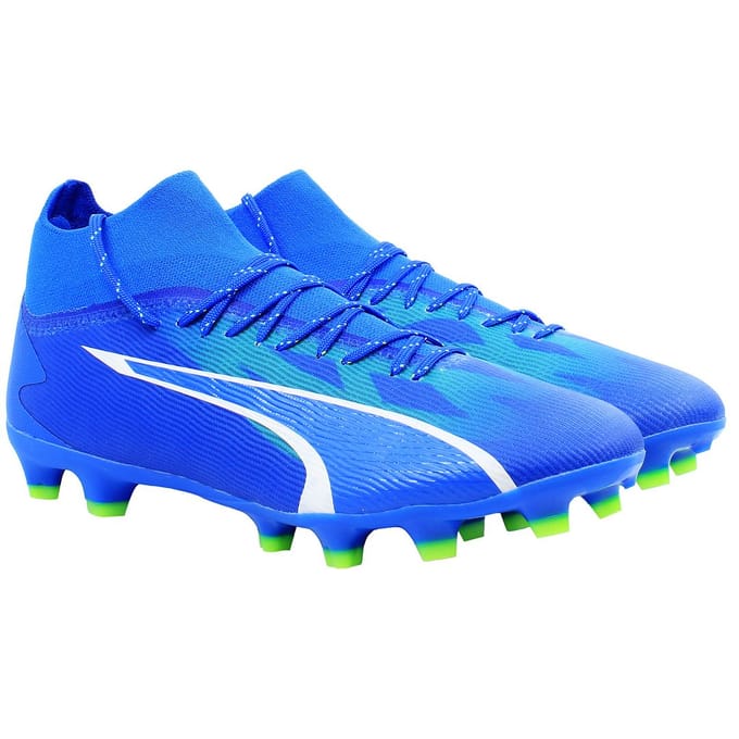 Puma Ultra Pro FG/AG Heren Blauwe Voetbalschoenen