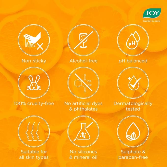 Joy Alcoholvrije Vitamine C Geichtoner 150ml Pakket voor Stralende Gehydrateerde Huid met Hyaluronzuur beige