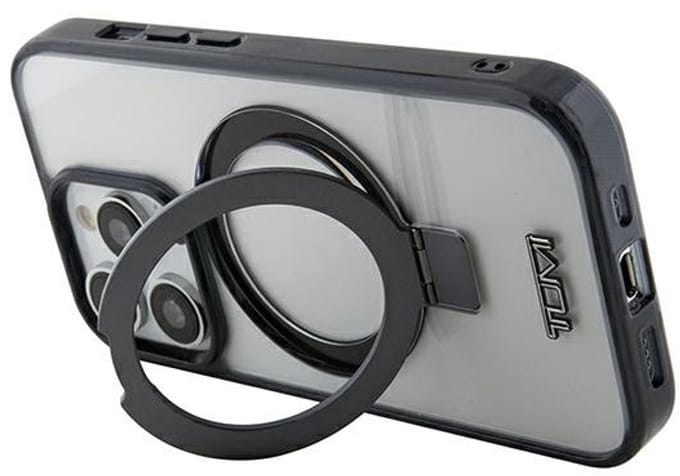 Tumi - iPhone 15 Pro Max Etui - Transparant - MagSafe - Ring Stand