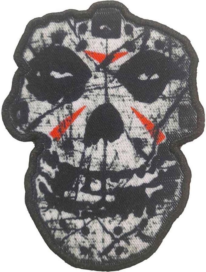 Misfits - Friday 13th Skull Patch - Zwart/Wit