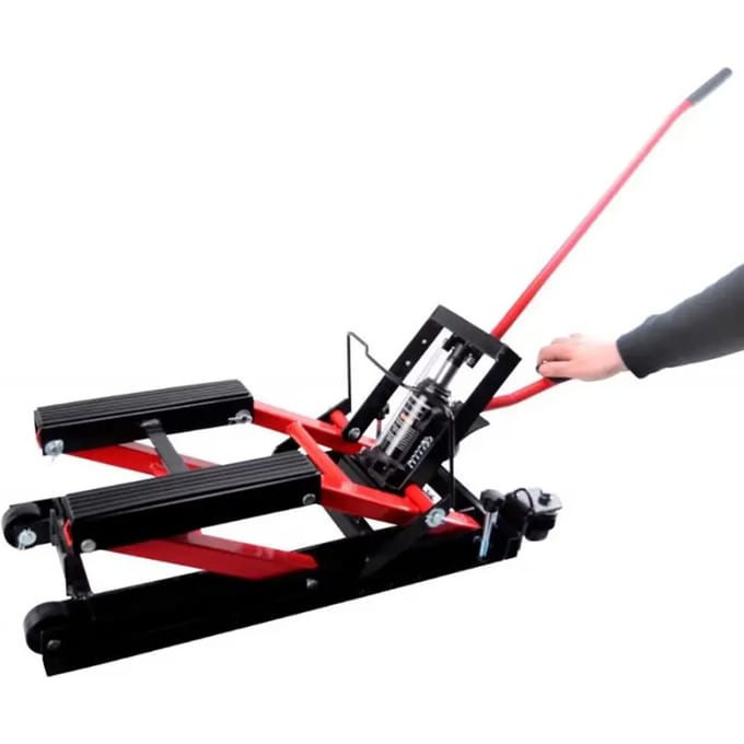 Motorfiets hydraulische heftafel Brazoline 680 kg