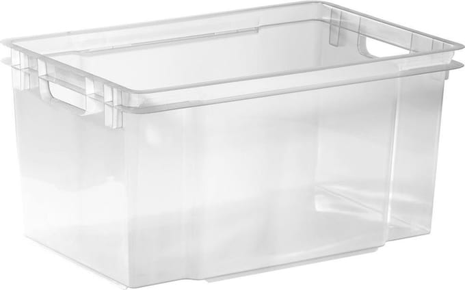 Keter Opbergbox Crownest 50l Transparant