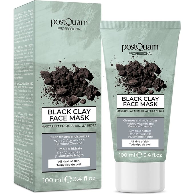POSTQUAM SKIN CARE DETOX ZWARTE KLEI MASKER