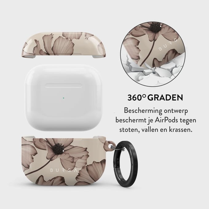 Burga Hardcase voor de Apple AirPods 3 - Barely Yours