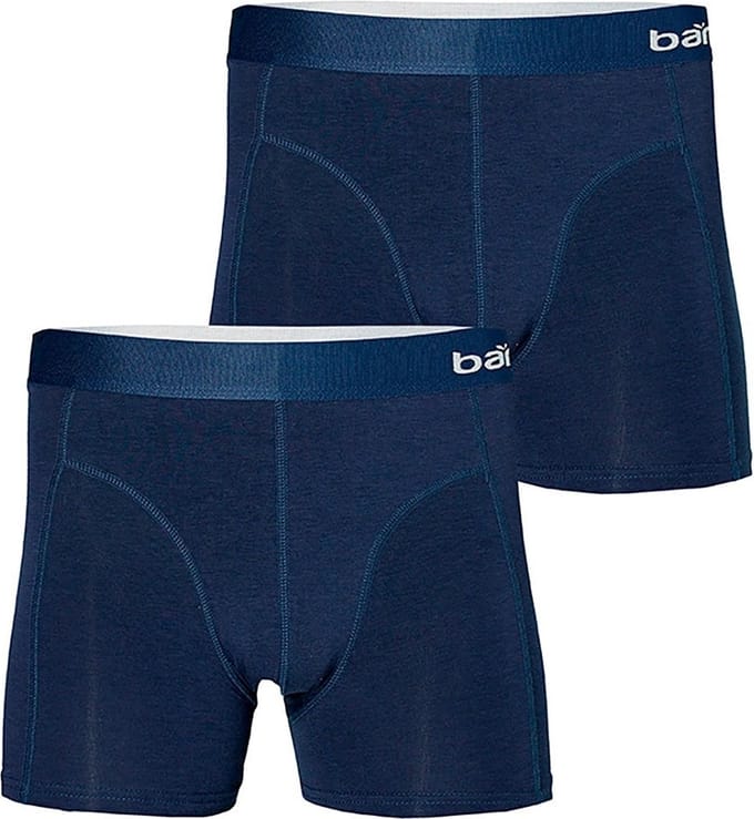 Bamboo Boxershort - Heren - Navy - 2 pack - Maat S