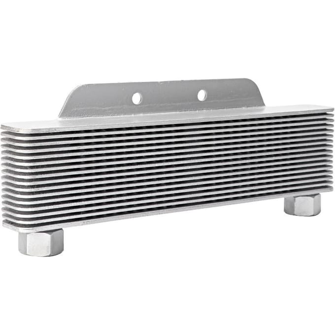 Universele Motor Transmissie Oliekoeler 238mm 15 Rijen Motorfiets Auto Accessoire gray